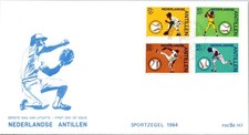 GOLDPATH: Netherlands Antilles cover 1984 first day CV930_P11