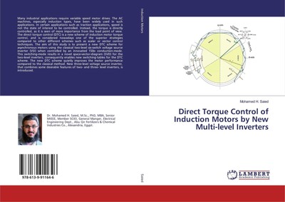 Direct Torque Control of Induction Motors by New Multi-level Inverters Saied
