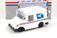 1:18 Greenlight United States Postal Service Usps Llv Delivery Van White