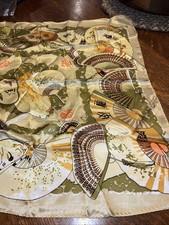 Fans 100 Silk Square Scarf Japan