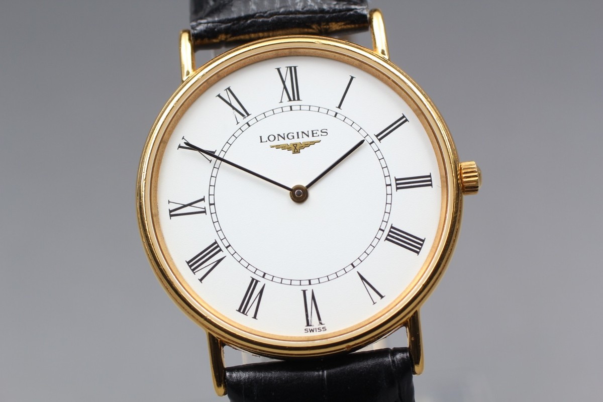 Near MINT] Longines L4.637.2 Grande Classique White Dial Quartz