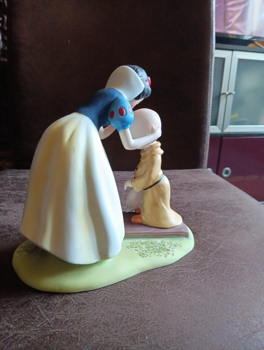Schneewittchen Küsst Dopey Walt Disney Porzellan Figur