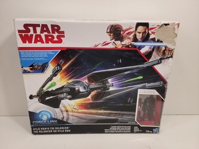 Brand New opened Box  Hasbro Star Wars ~Force Link Kylo Ren's TIE SILENCER