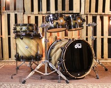 DW Collector's SonicPly Twisted Rainbow Drum Set - 22,10,12,16,14sn - SO 1429225