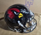 New ListingKurt Warner Arizona Cardinals Autographed Helmet Beckett Authenticated