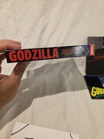 Raro Godzilla: Monster of Monsters NES Nintendo CIB Completo en Caja No Precintado