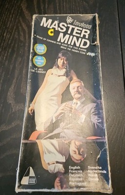 Vtg Mastermind Board Game Original 1972 by Invicta Complete 