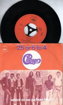 Chicago - 25 or 6 to 4 (1970) - 7'' Single (NL)