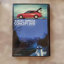 Subaru Impreza Concept DVD Non-Playable Rare Collectible Car Video