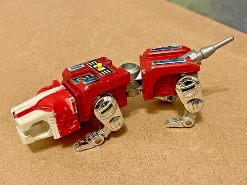 1981 Voltron Bandai GoLion #2 Red Lion Diecast Lionbot Action Figure Vintage Y&K