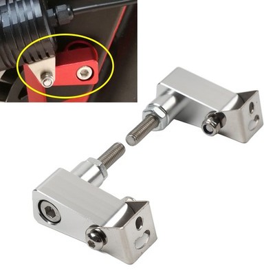 Silver Lower Fork Mount Headlight Bracket For Kawasaki Ninja 250