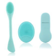 Blackhead Tool Set with Pore Cleaning Brush, Nose Scrubber Black Head for Nos...