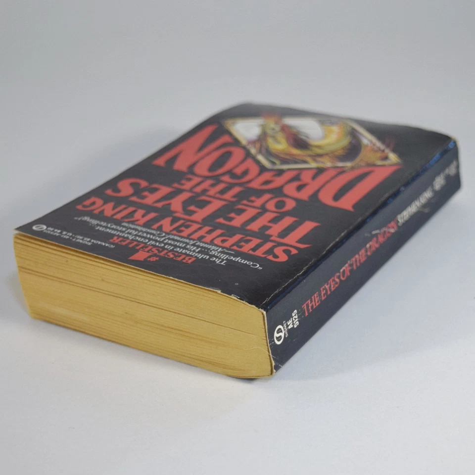 The Eyes of the Dragon by Stephen King – 1988 1st Printing Signet Paperback Foto 4 de 4