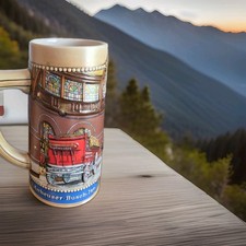 Budweiser National Historical Landmark Series "B" Beer Stein Mug Breweriana