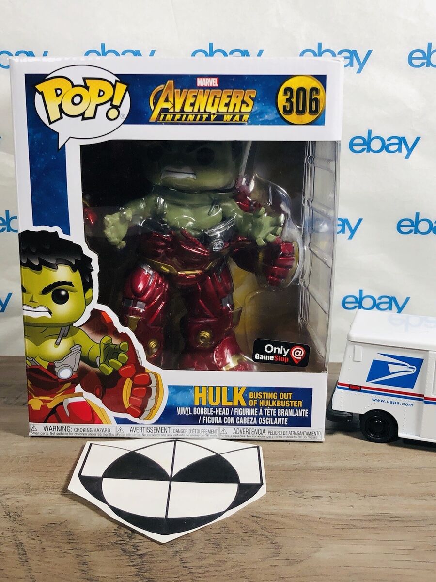 Funko POP! Marvel Hulk (Busting Out of Hulkbuster) Vinyl Figure