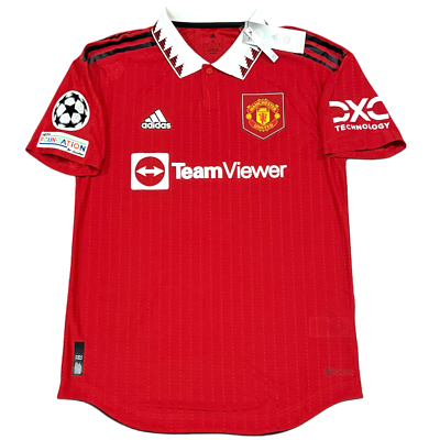 ウェア MANCHESTERUNITED soccer uniform 2022/23 Manchester United Authentic Home UCL Jersey #7 Ronaldo