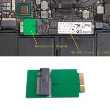 M.2 NGFF SSD Card 12 6 Pin Adapter Board for MacBook Air 2010 2011 A1370 A1 z8