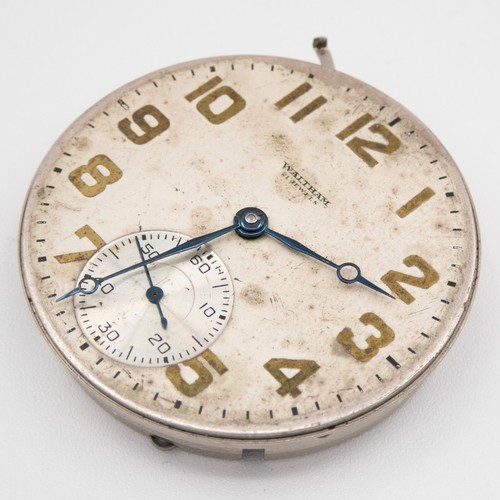 Movimiento Reloj Bolsillo Antiguo Waltham Riverside 16 Talla 21 Joyas, Mantiene el Tiempo - Imagen 3 de 4