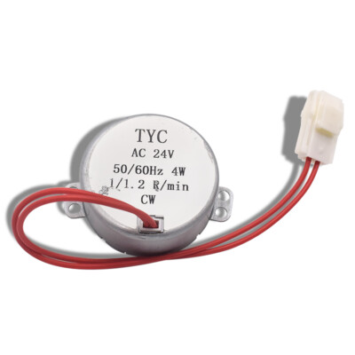 TYC 50/60Hz CW 4W AC 24V Synchron Synchronous Motor 1/1.2 R/Min US