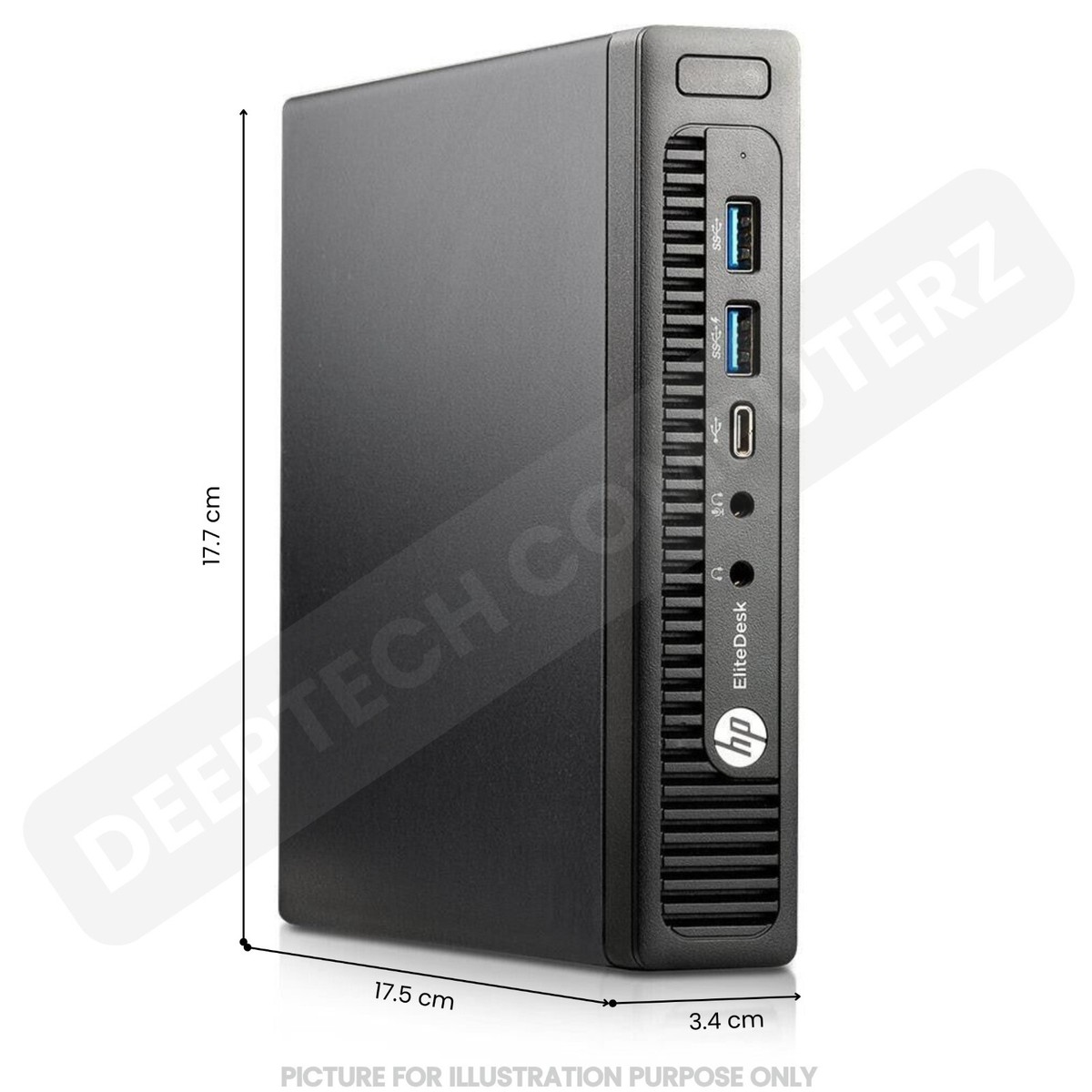 HP Elitedesk 800 G2 Mini PC i7-6700 32GB RAM 2TB SSD Inbuilt WiFi