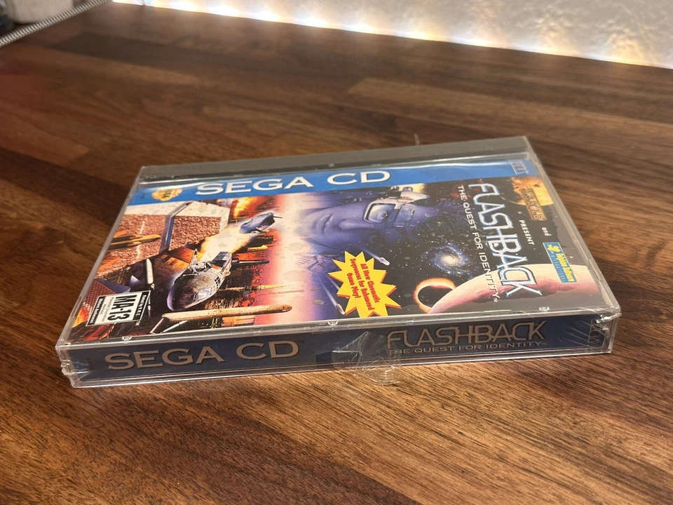 SEALED Flashback: The Quest for Identity (Sega CD, 1993) Check pics - Image 3 of 4