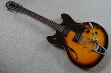 C. 2000's Oscar Schmidt Washburn Delta King Thinline Archtop Electric Guitar