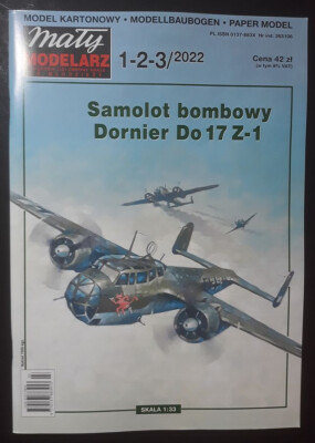 Mały Modelarz 1-2-3/2022 - Deutscher leichter Bomber Dornier Do-17 Z-1