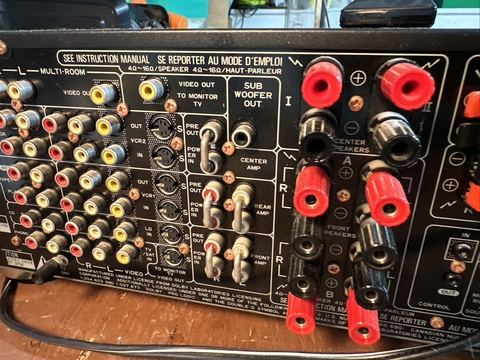 Pioneer VSXD2S Audio Video Radio Tuner Receiver Bundle w/remote Rare