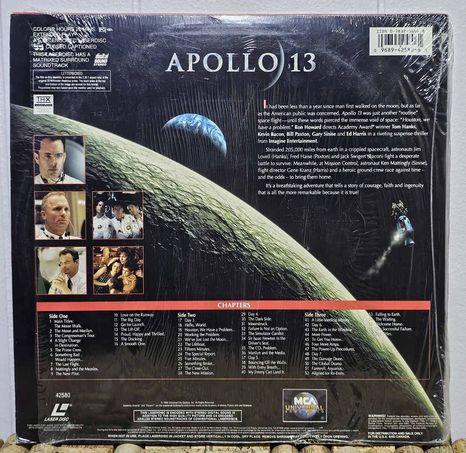 Apollo 13 (Laserdisc, 1997) LD Foto 2 de 2