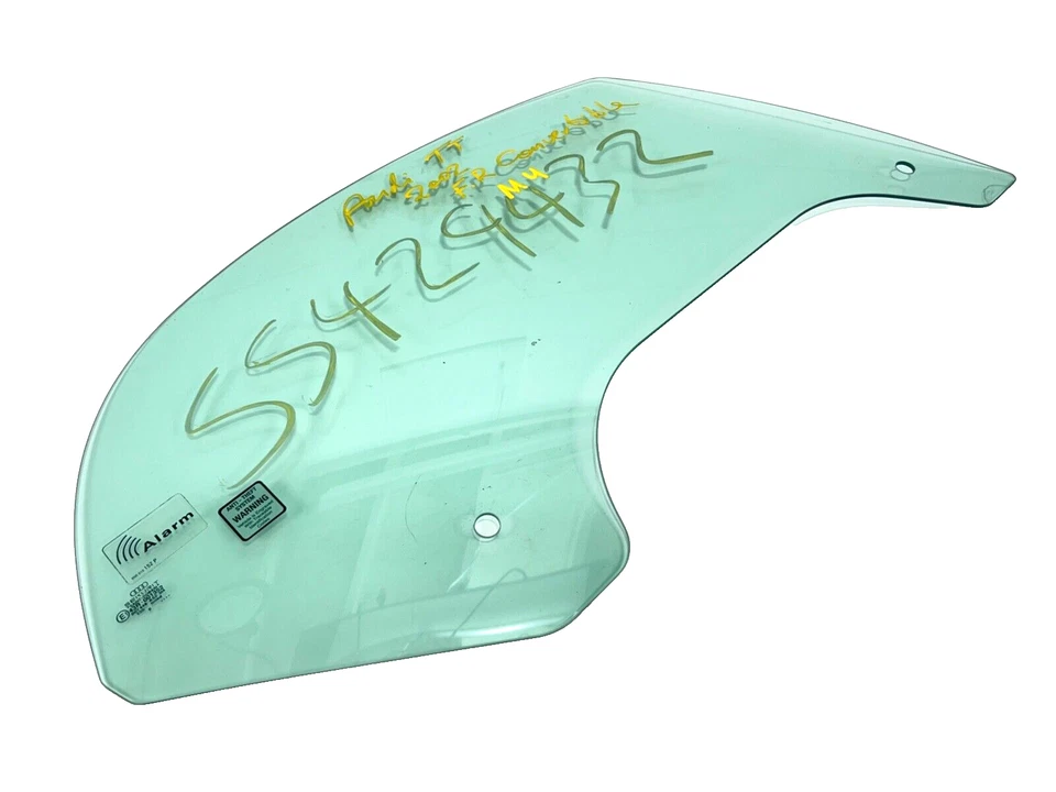 2001-2006 AUDI TT CONVERTIBLE MK1 FRONT RIGHT PASSENGER SIDE WINDOW GLASS OEM - Image 3 of 4