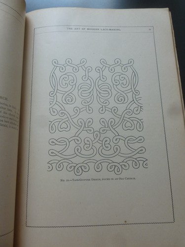 The ART OF MODERN LACE-MAKING by Butterick Publishing Co. 1891 - Picture 7 of 24