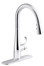 Kohler Simplice Touchless Single-Handle Pull-Down Sprayer Kitchen Faucet