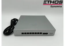Cisco Meraki MS120-8FP 8-Port PoE Ethernet Switch w/ PWR *UNCLAIMED*