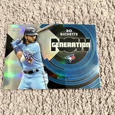 2022 Topps Chrome Update Generation Now Bo Bichette #GNC-6 Blue Jays
