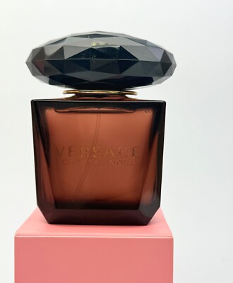 VERSACE Crystal Noir Perfume 1.0 oz (30 ml) Eau De Toilette Women NEW Authentic