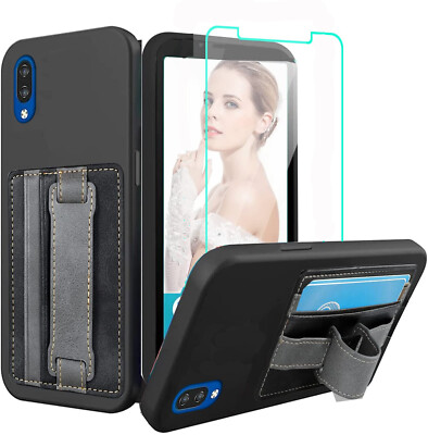 ZTE Blade A5 2020 Insert card Hidden telescopic support Shock protection jacket