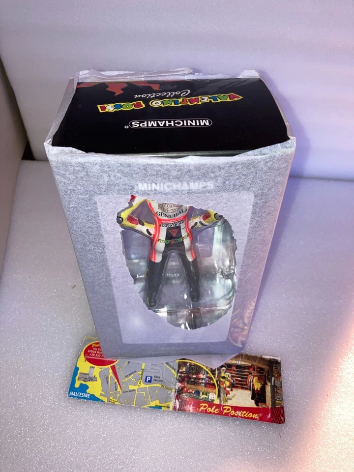 312110846 MINICHAMPS 1:12 V. ROSSI FIGURINE 2011 DUCATI FREE SHIPPING WORLDWIDE - Immagine 4 di 4