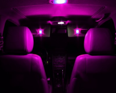 13-Piece Pink LED Interior Light Kit For 2011–2015 Ford Explorer – Direct Fit