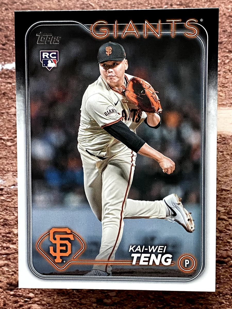 2024 Topps Update Kai-Wei Teng #US212 San Francisco Giants