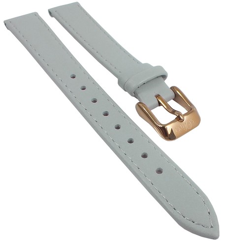 Bracelet De Montre Tropic Blanc 14 Mm – Boucle Argentée – Neuf Sans étiquette