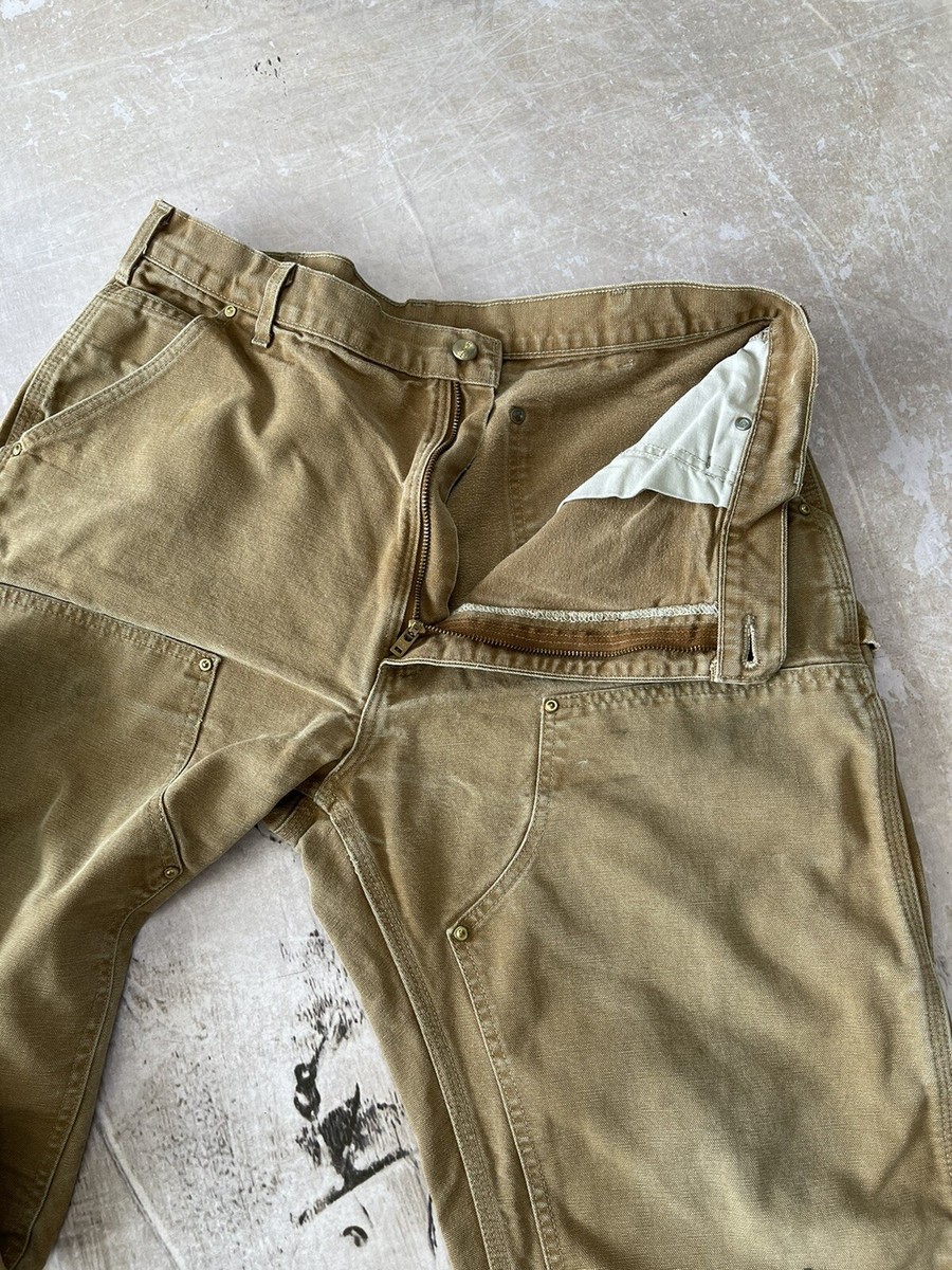 Carhartt Double Knee Pants B01 BRN Loose Original Fit Union Carhartt Double Knee Pants B01 BRN Loose Original Fit Union