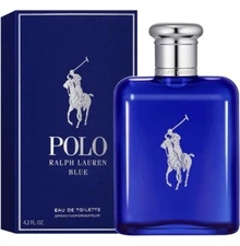 Ralph Lauren Polo Blue by Ralph Lauren Eau De Toilette Spray 4.2 oz for Men