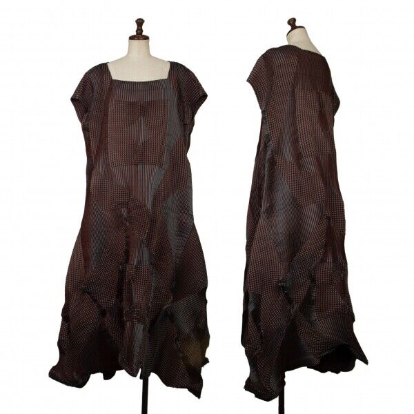 ISSEY MIYAKE 3D Steam Stretch Pleated Sleeveless Dress Size ISSEY MIYAKE 3D Steam Stretch Pleated Sleeveless Dress Size