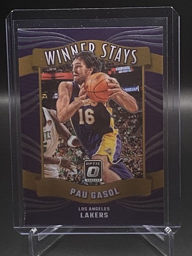2023-24 Donruss Optic Basketball Winner Stays Pau Gasol 7 Purple Lakers
