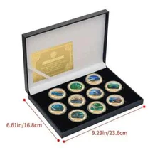 Local warehouseThe Top Ten Longest Rivers Of The World Commemorative MBL177777