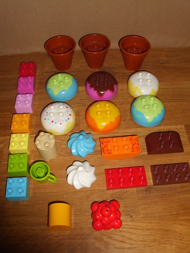 Lego Duplo 10574 u. mehr! Creative Ice Cream Eisbecher Eis am Stiel Eiskugel - Bild 3 von 3