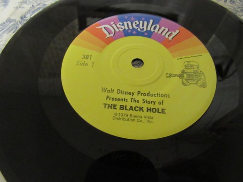Vtg. 1979 Buena Vista Records #381 Walt Disney's The Black Hole Book Record Set - Picture 14 of 24