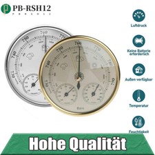 Analoges Wandhängendes Wetterstation 3 IN 1 Thermometer-Hygrometer-Barometer DE