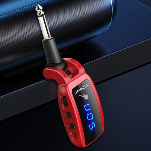UHF Wireless Guitar System Transmitter Receiver Rechargeable 15 Channels F5Z9 - Picture 7 of 12