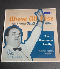 The Henderson Family  , Norman Nelson   – Above All Else  ST119  SEALED
